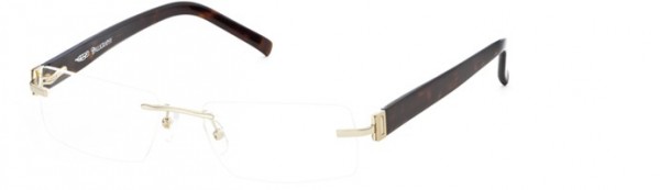 Calligraphy DYC-1012 Eyeglasses, C1 - Gold W/Tubes