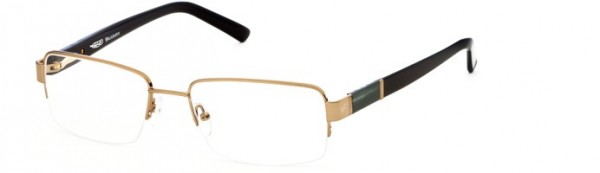 Calligraphy F-370 Eyeglasses, Col1 - Light Gold