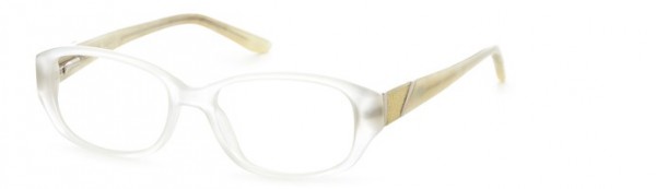 Calligraphy F-378 Eyeglasses, Col2 - White Marble