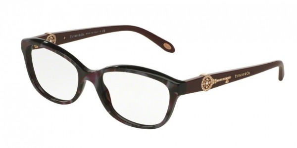 Tiffany & Co. TF2127BF Eyeglasses, 8201 RED SHELL (MULTI)