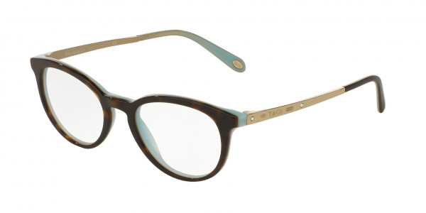 Tiffany & Co. TF2128B Eyeglasses, 8134 HAVANA/BLUE (HAVANA)