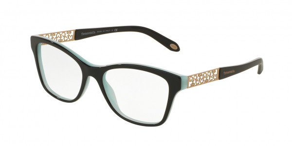 Tiffany & Co. TF2130 Eyeglasses, 8055 BLACK/BLUE (BLACK)