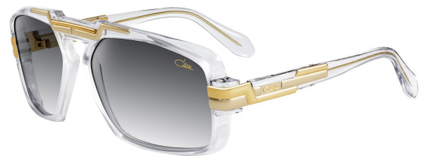 Cazal Cazal 8022 Sunglasses, 002 Crystal-Gold/Grey Gradient lenses