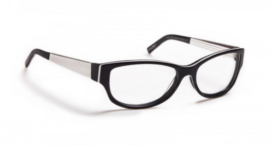 J.F. Rey JF1210 Eyeglasses, Black-white / Aluminium-white (0010)