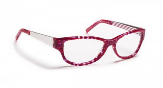 J.F. Rey JF1210 Eyeglasses, Fushia classic checks / Aluminium-fushia (8282)
