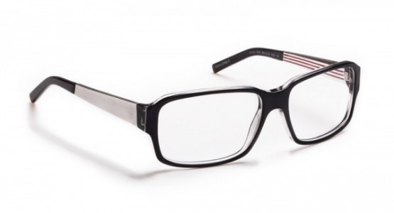 J.F. Rey JF1213 Eyeglasses, Black-crystal - Aluminium-red (0030)