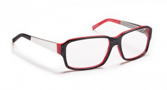 J.F. Rey JF1213 Eyeglasses, Cardigan-red / Aluminium-black (0500)