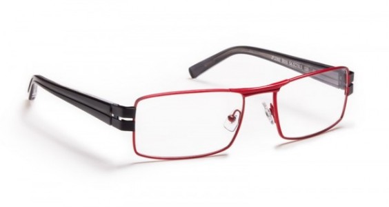 J.F. Rey JF2392 Eyeglasses, Shiny red / Black (3000)
