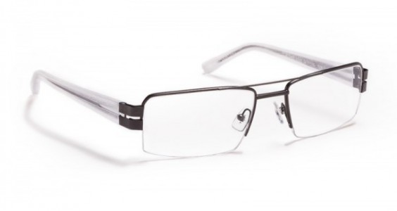 J.F. Rey JF2393 Eyeglasses, Black / Crystal-black (0000)
