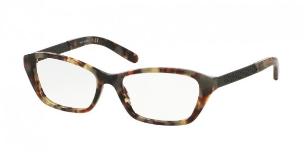 Tory Burch TY2058 Eyeglasses, 1518 PORCHINI TORTOISE/SATIN PEWTER (HAVANA)