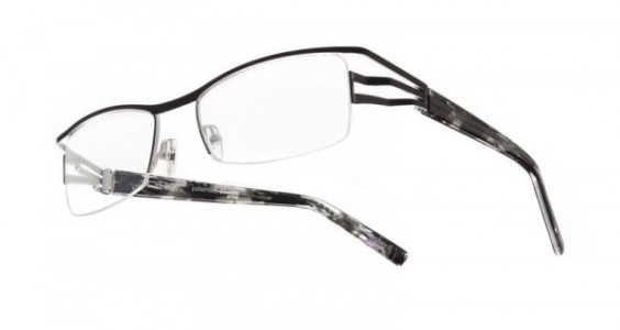 J.F. Rey JF2403 Eyeglasses, Black-white / Black-white flames (0010)