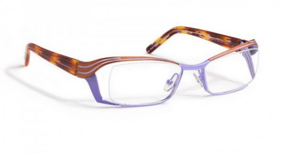 J.F. Rey JF2399 Eyeglasses, Brown - Purple / Lilac - Brown - Orange (9272)