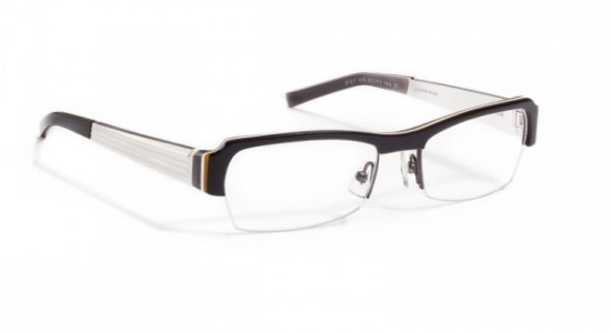J.F. Rey JF1217 Eyeglasses, black - honey - white - grey / alu - white (0010)