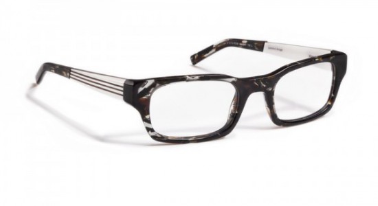 J.F. Rey JF1219 Eyeglasses, Brown and black demi / alu - glossy brown (9595)