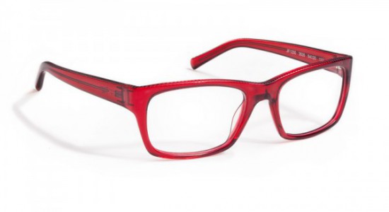 J.F. Rey JF1230 Eyeglasses, Burgundy Red Transparent / Acetate - Burgundy Red Transparent (3535)