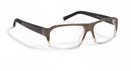 J.F. Rey JF1232 Eyeglasses, Khaki - Grey Transparent / Acetate Khaki - Grey Transparent (4010)
