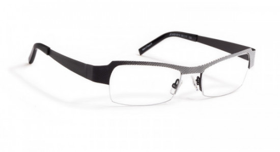 J.F. Rey JF2428 Eyeglasses, Black - Silver / Inox - Black - Silver (0010)
