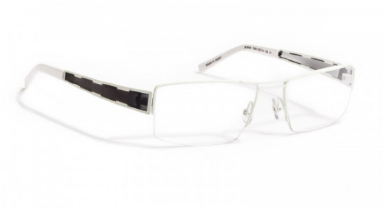 J.F. Rey JF2434 Eyeglasses, White / White - Black (1000)