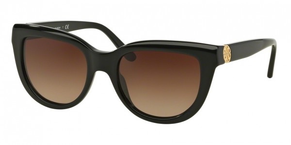 Tory Burch TY7088 Sunglasses, 307913 BLACK BROWN GRADIENT