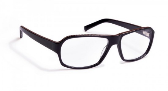J.F. Rey JF1246 Eyeglasses, Black / Brown stripes (0090)