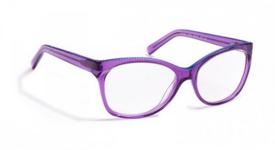 J.F. Rey JF1247 Eyeglasses, Purple crystal / Blue stripes (7020)