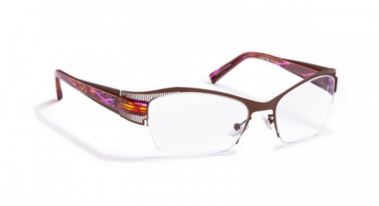 J.F. Rey JF2447 Eyeglasses, Light brown / Pink & demi fibers (9282)