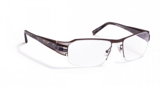 J.F. Rey JF2448 Eyeglasses, Antique / Khaki & black bricks (9305)