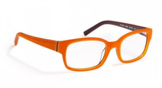 J.F. Rey JF1256 Eyeglasses, Orange crystal / Brown (5090)