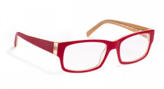 J.F. Rey JF1257 Eyeglasses, Red / Crystal Yellow (3555)