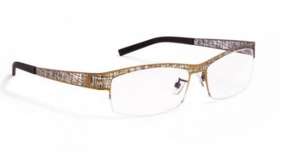 J.F. Rey JF2502 Eyeglasses, Mustard / Gun (5505)