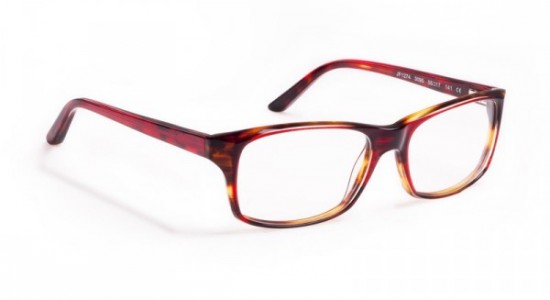 J.F. Rey JF1274 Eyeglasses, Red demi / Brown (3090)