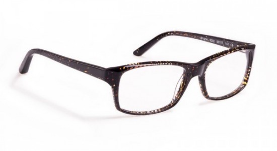 J.F. Rey JF1274 Eyeglasses, Textured black with blond Demi (9292)