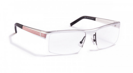 J.F. Rey JF2442 Eyeglasses, Aluminium / Red lines (1030)
