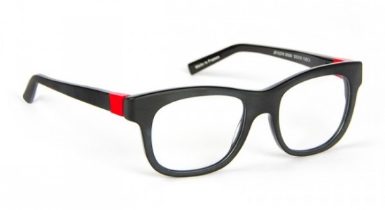 J.F. Rey JF1279 Eyeglasses, Black - Red (0013)