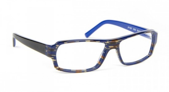 J.F. Rey JF1287 Eyeglasses, Blue - Black - Brown (2525)