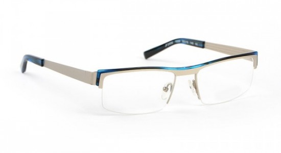 J.F. Rey JF2550 Eyeglasses, Silver - Blue (1020)
