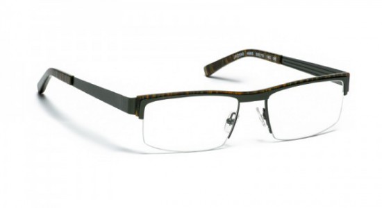 J.F. Rey JF2550 Eyeglasses, JF2550 4665 KAKI/BROWN ORANGE (4665)