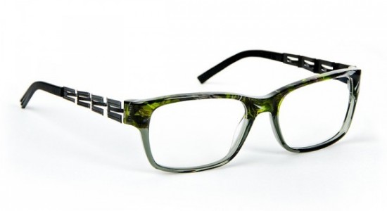 J.F. Rey JF1290 Eyeglasses, Green - Black (4205)