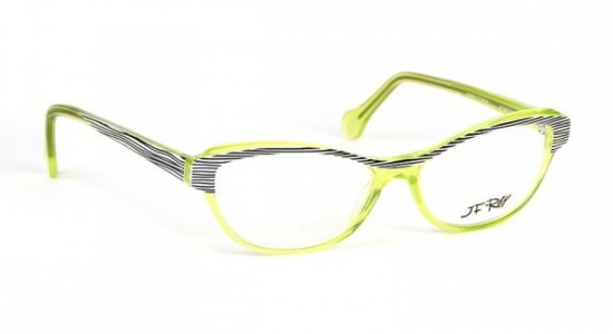 J.F. Rey JF1308 Eyeglasses, Green - Black - White (1042)
