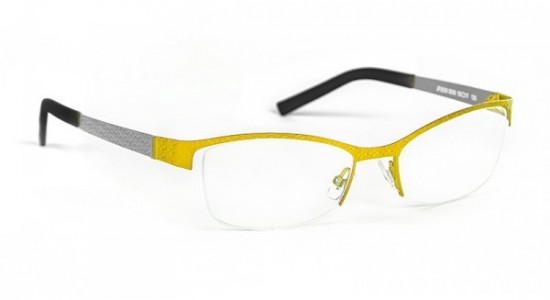 J.F. Rey JF2530 Eyeglasses, Yellow - Silver (5002)