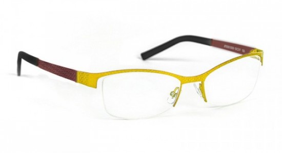 J.F. Rey JF2530 Eyeglasses, Yellow - Brown (5092)
