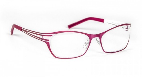 J.F. Rey JF2535 Eyeglasses, Fushia - White (8510)