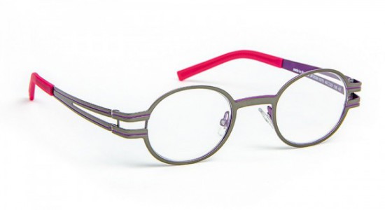 J.F. Rey JF2538 Eyeglasses, Grey - Purple (0575)