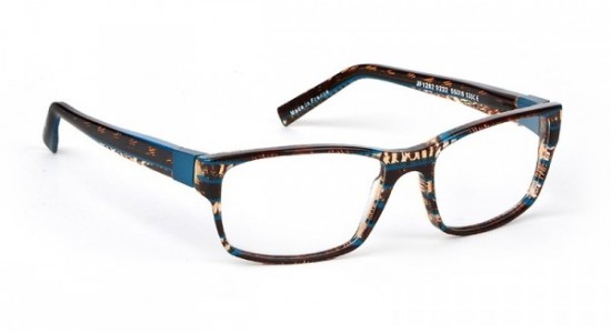 J.F. Rey JF1282 Eyeglasses, Brown marble - Blue (9222)