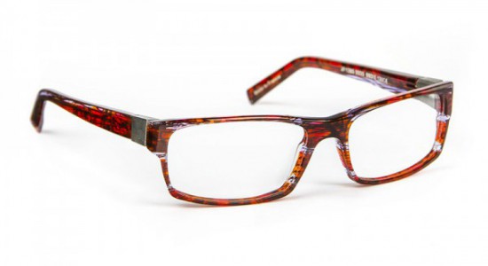 J.F. Rey JF1283 Eyeglasses, Red - Orange - Purple (3333)