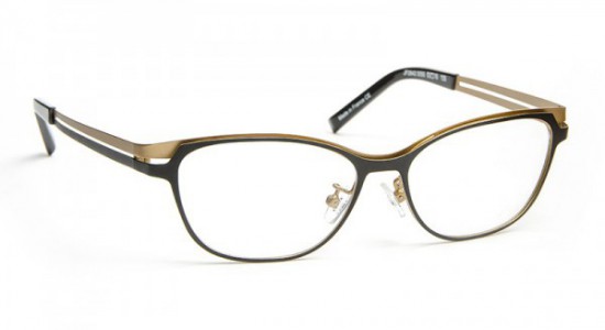 J.F. Rey JF2642 Eyeglasses, Black - Golden (0055)