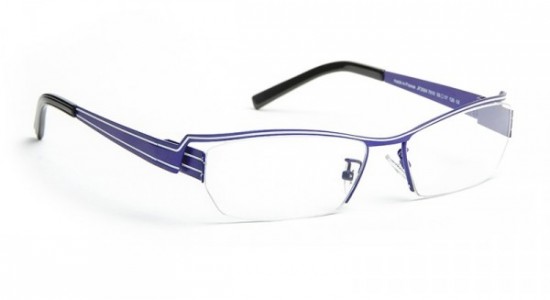 J.F. Rey JF2564 Eyeglasses, Purple - White (7010)