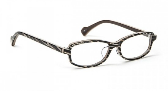 J.F. Rey JF1331 Eyeglasses, Grey - White - Black - Strass (0505)