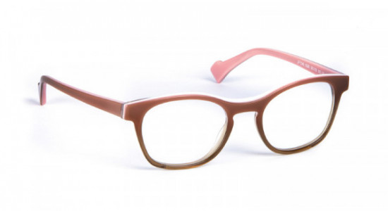 J.F. Rey JF1340 Eyeglasses, BROWN/PINK/WHITE (8090)