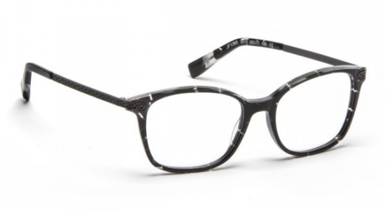 J.F. Rey JF1365 Eyeglasses, BLACK/WHITE LACE (0010)